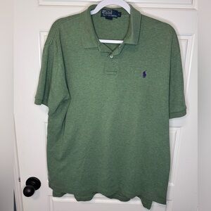 Polo Ralph Lauren Green Polo Shirt, Large